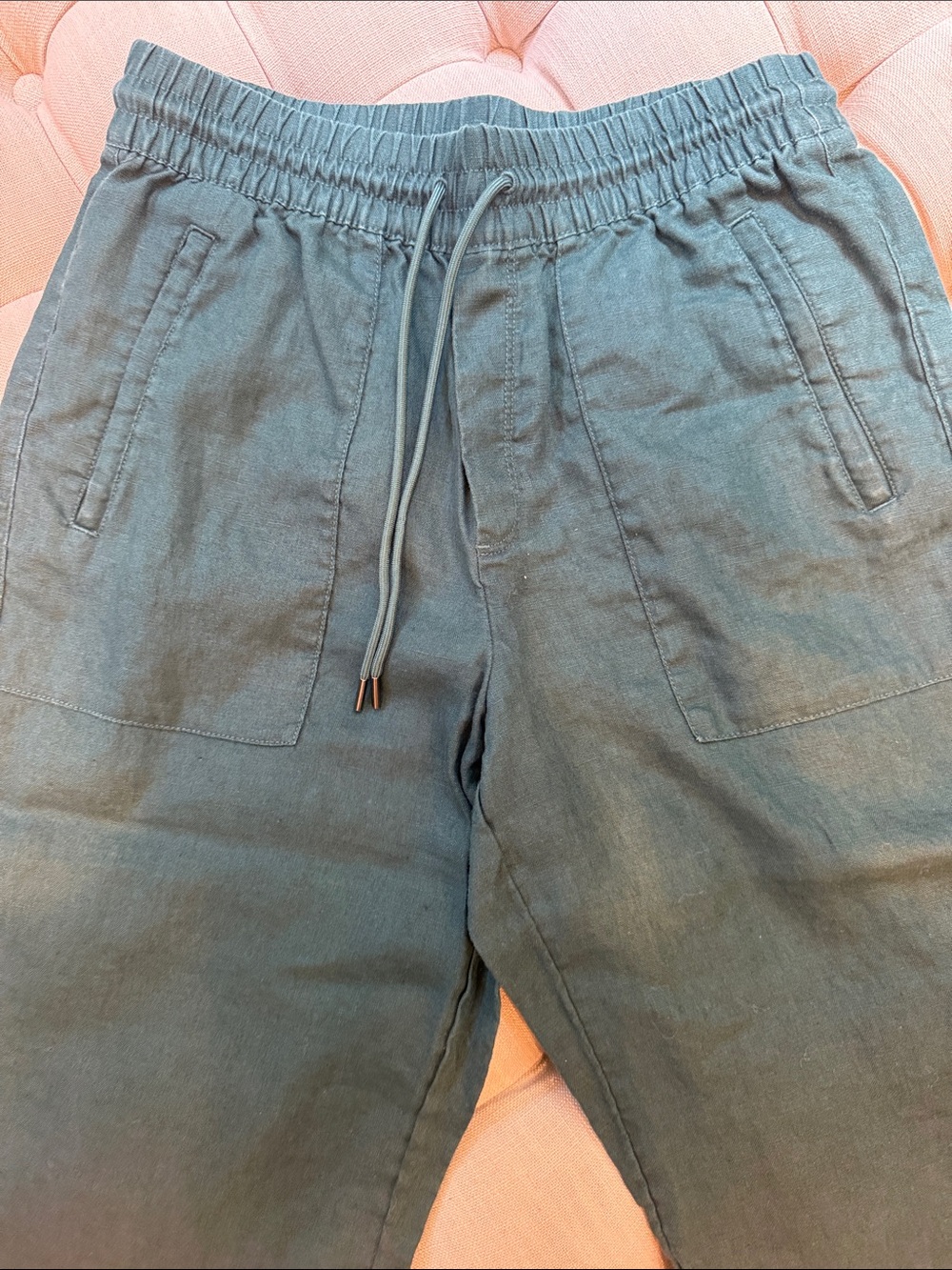 Athleta High Rise Linen Pants - small - Picture 6 of 10